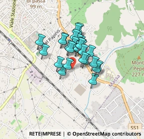 Mappa Via Bagaglione, 54100 Massa MS, Italia (0.26333)