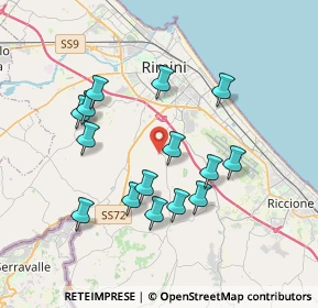 Mappa Rimini, 47924 Rimini RN, Italia (3.52933)