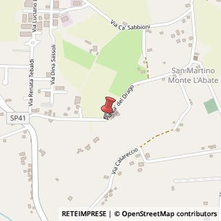 Mappa Via Ca' del Drago, 47924 Rimini RN, Italia, 47924 Rimini, Rimini (Emilia Romagna)