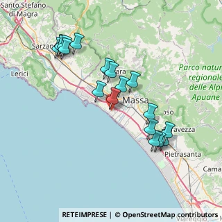 Mappa Via Trento, 54100 Massa MS, Italia (7.81611)