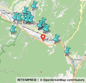 Mappa Località Casone, 55023 Borgo a Mozzano LU, Italia (2.053)