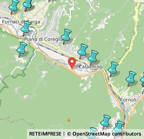 Mappa Località Casone, 55023 Borgo a Mozzano LU, Italia (3.473)