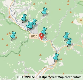 Mappa Località Casone, 55023 Borgo a Mozzano LU, Italia (4.02727)