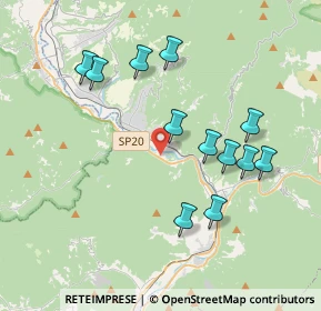 Mappa Località Casone, 55023 Borgo a Mozzano LU, Italia (3.85083)
