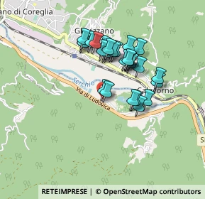 Mappa Località Casone, 55023 Borgo a Mozzano LU, Italia (0.74643)