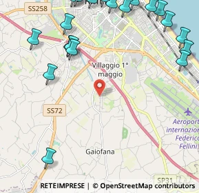 Mappa Via Luciano Lama, 47923 Rimini RN, Italia (3.2)