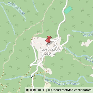 Mappa 55022 Pieve di Monti di Villa LU, Italia, 55022 Bagni di Lucca, Lucca (Toscana)
