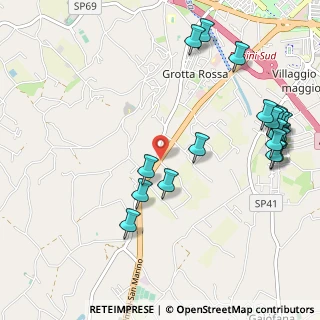 Mappa Via Consolare Rimini-San Marino, 47923 Rimini RN, Italia (1.3295)