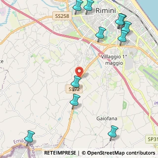 Mappa Via Consolare Rimini-San Marino, 47923 Rimini RN, Italia (3.08182)