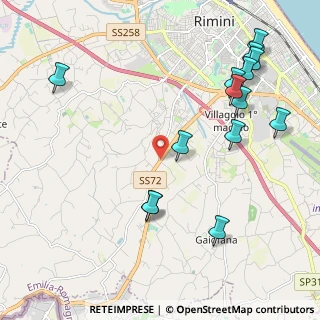 Mappa Via Consolare Rimini-San Marino, 47923 Rimini RN, Italia (2.57143)