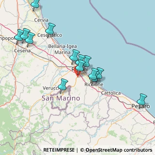 Mappa Via Sabanelle, 47923 Rimini RN, Italia (16.04786)