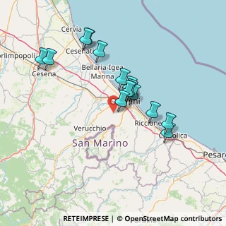 Mappa Via Santa Cristina, 47923 Rimini RN, Italia (12.99467)