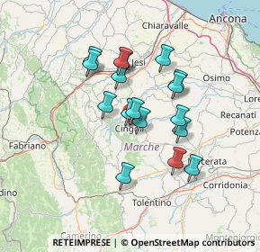 Mappa 62011 Cingoli MC, Italia (11.40353)