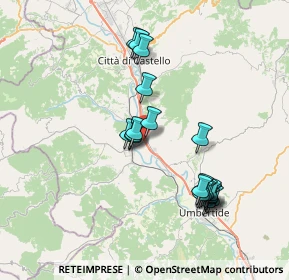 Mappa Via Antonio Mearelli, 06012 Città di Castello PG, Italia (7.301)
