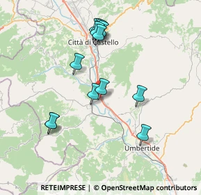 Mappa Via Antonio Mearelli, 06012 Città di Castello PG, Italia (7.48923)