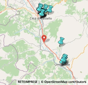 Mappa Via Antonio Mearelli, 06012 Città di Castello PG, Italia (9.75)