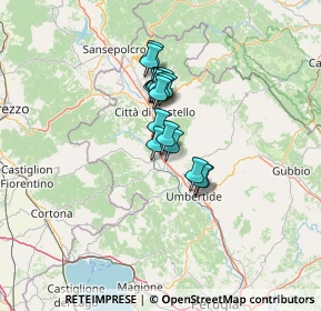 Mappa Via Antonio Mearelli, 06012 Città di Castello PG, Italia (9.1275)