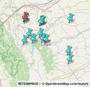 Mappa Via Aldo Santamarianova, 62011 Cingoli MC, Italia (7.05133)