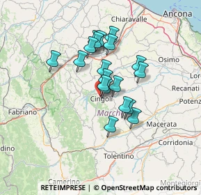Mappa Borgo Paolo Danti, 62011 Cingoli MC, Italia (10.47579)