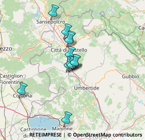 Mappa Via Donini, 06012 Città Di Castello PG, Italia (10.18083)