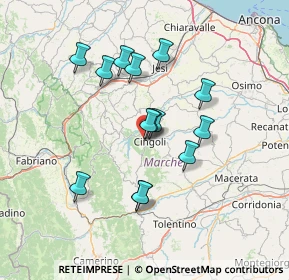 Mappa Via S. Giuseppe, 62011 Cingoli MC, Italia (12.29143)