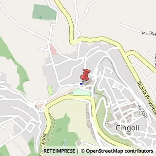 Mappa Borgo Paolo Danti, 46, 62011 Cingoli, Macerata (Marche)
