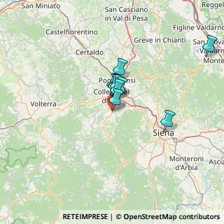 Mappa Ss.N.541 General Cars, 53034 Colle di Val d'Elsa SI, Italia (8.63636)