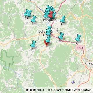 Mappa Ss.N.541 General Cars, 53034 Colle di Val d'Elsa SI, Italia (9.298)