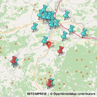 Mappa Ss.N.541 General Cars, 53034 Colle di Val d'Elsa SI, Italia (4.9855)