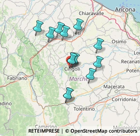 Mappa Via G. Silvestri, 62011 Cingoli MC, Italia (11.58923)