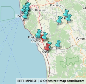 Mappa Località Malandrone, 56040 Castellina Marittima PI, Italia (16.87563)