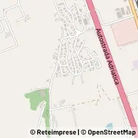 Hartă Potenza Picena