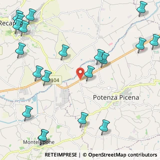 Mappa Contrada Redefosco, 62018 Potenza Picena MC, Italia (3.2735)