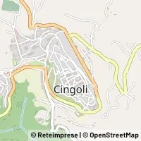 Mapa Cingoli