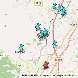 Mappa Via Rodolfo Morandi, 52041 Civitella in Val di Chiana AR, Italia (2.29)