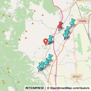 Mappa Via Rodolfo Morandi, 52041 Civitella in Val di Chiana AR, Italia (3.78636)