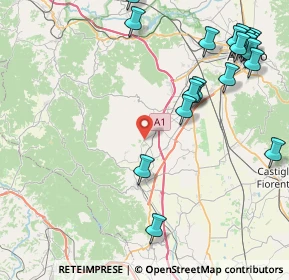 Mappa Via Rodolfo Morandi, 52041 Civitella in Val di Chiana AR, Italia (11.1645)