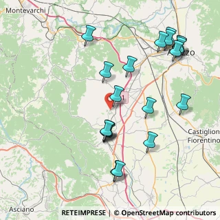 Mappa Via Rodolfo Morandi, 52041 Civitella in Val di Chiana AR, Italia (9.229)
