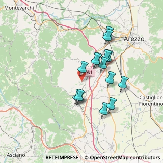 Mappa Via Rodolfo Morandi, 52041 Civitella in Val di Chiana AR, Italia (6.26133)