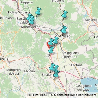 Mappa Via Rodolfo Morandi, 52041 Civitella in Val di Chiana AR, Italia (16.25077)