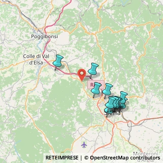 Mappa 53035 Monteriggioni SI, Italia (8.07417)