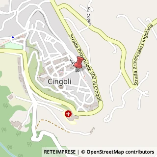 Mappa Via San Filippo, 8, 62011 Cingoli, Macerata (Marche)