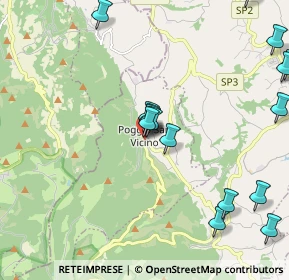 Mappa Via Giacomo Leopardi, 62021 Poggio San Vicino MC, Italia (2.9035)