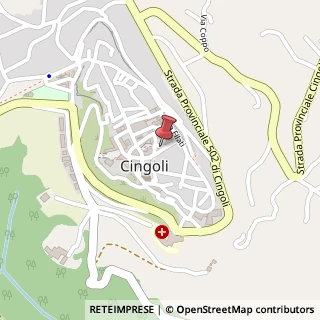 Mappa Via del Podest?, 3, 62011 Cingoli, Macerata (Marche)