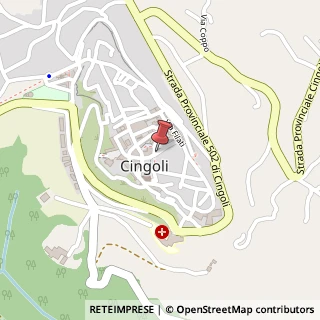 Mappa Via del Podest?, 2, 62011 Cingoli, Macerata (Marche)