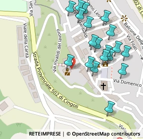 Mappa Viale della Carità, 62011 Cingoli MC, Italia (0.142)