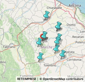 Mappa Viale della Carità, 62011 Cingoli MC, Italia (10.85091)