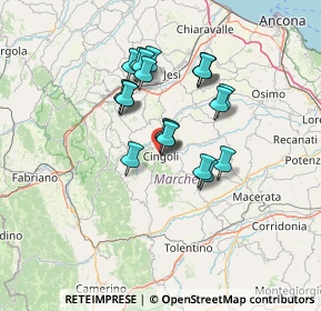 Mappa Viale della Carità, 62011 Cingoli MC, Italia (11.196)