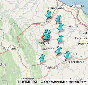 Mappa Viale della Carità, 62011 Cingoli MC, Italia (10.15818)