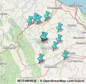 Mappa Via Mazzini, 62011 Cingoli MC, Italia (11.56462)